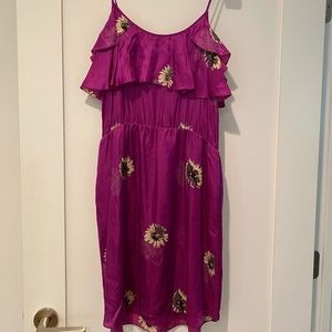 Rebecca Taylor ruffled mini dress